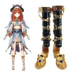Genshin Impact Nilou Cosplay Shoes for Anime Convention and 2D Performance - Halloweez