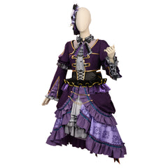 Bangdream Roselia Platinum Rinko 2D Cos Anime Game Costume Women's Outfit - Halloweez