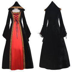 Halloweez Medieval Punk Dress - Women's Cosplay Costume for Halloween and Carnival Parties - Halloweez