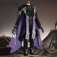 Genshin Impact Pantalone Cosplay Costume, Custom Game Outfit for Halloween Comic Con