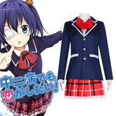 Love, Chunibyo & Other Delusions Rikka Takanashi Dekomori Sanae Cosplay Costume JK Uniform - Halloweez