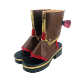 Genshin Impact Kuki Shinobu Cosplay Shoes for Anime Conventions and Performances - Halloweez