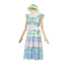 Infinity Nikki Floating Flowers Wild Cosplay Costume - Dream Garden Fantasy Outfit - Halloweez