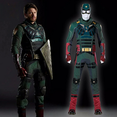 The Boys Season 3 Soldier Boy Cosplay Outfit, Classic Superhero Full Costume for TV Show Cosplay - Halloweez