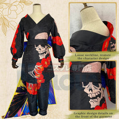 Halloweez Anime Cosplay Costume: Ran Haitani Vol.19 Manga Inspired Japanese Kimono for Halloween & Christmas - Halloweez