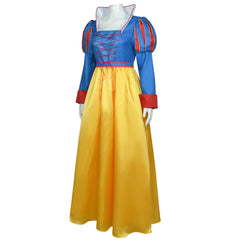 Quibby Snow Whitee Dress Cosplay Costume – movie-Inspired Elegant Princess Gown for girls - Halloweez
