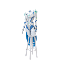 Marvel Rivals Emma Frost Cosplay Costume, White Queen Full Set Anime Game Outfit for Women Halloween Party Cosplay - Halloweez