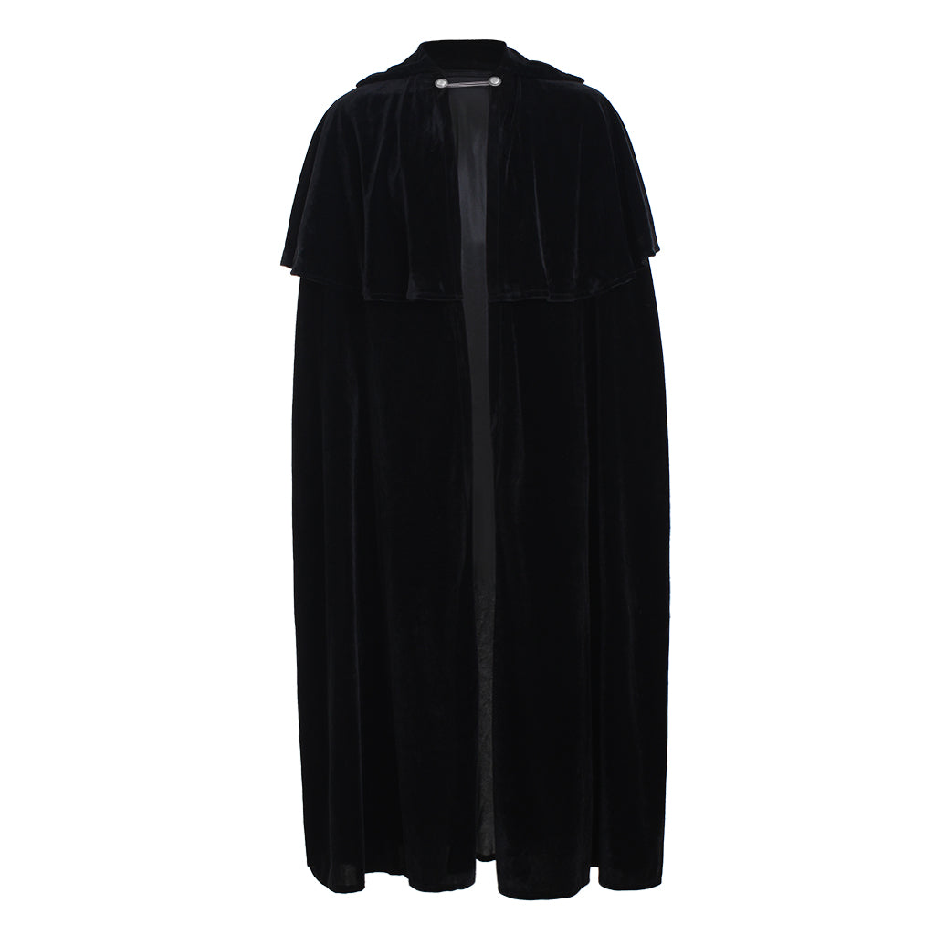 Halloweez Unisex Black Vampire Demon Cape - Perfect for Halloween, Cosplay, and Masquerade Balls - Halloweez