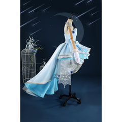 LoveLive! Aqours Watanabe You Starry Wedding Bride Cosplay Full Dress