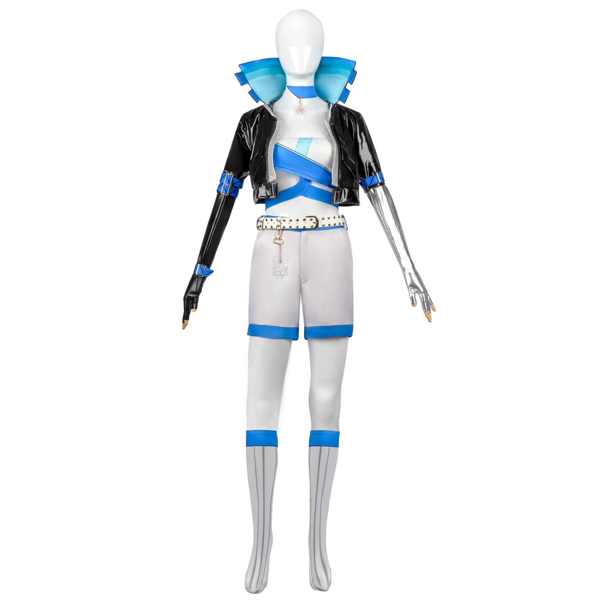 Marvel Contest 2D Anime Cosplay Costume - Ice Moon Flower Snow for Female - Halloweez