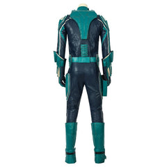 Halloweez Star Force Captain Marvel Cosplay Costume - High-Quality PU Leather - Halloweez