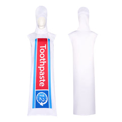 2023 Toothpaste Toothbrush Cosplay Costume Funny Couple Role Play Halloween Performance Outfit - Halloweez