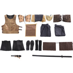 2021 Movie-Inspired Mortal Kombat Scorpion Hanzo Hasashi Halloweez Cosplay Costume - Halloweez