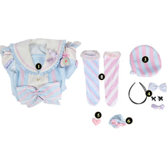 Shugo Chara! Sanrio Official Amu Hinamori Lolita Cosplay Costume - Halloweez