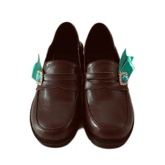 Genshin Impact Venti Cosplay Shoes - High Sky Singer Project Cosplay Footwear for Conventions - Halloweez