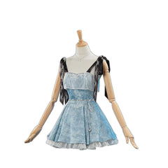 Love and Deepspace Female Protagonist Cosplay Costume - Full Set with Accessories - Halloweez