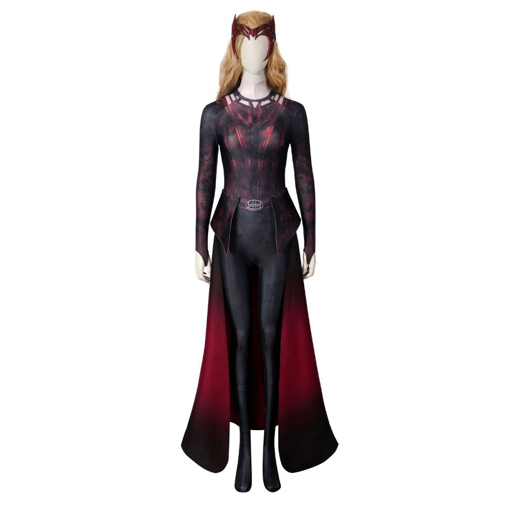 Doctor Strange in the Multiverse of Madness Scarlet Witch (Wanda) Cosplay Costume - Halloweez