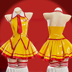 Hatsune Miku Mcdonald Fanart Cosplay Costume, Custom High-end for Halloween & Comic Con - Halloweez
