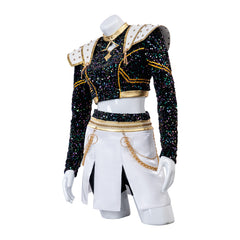 Demon Hunter Girls Zoe Cosplay Costume - Music Performance Outfit - Halloweez