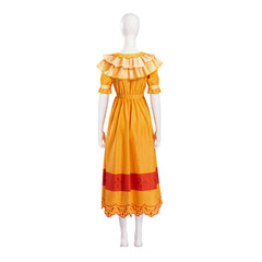 Halloweez Pepa Madrigal Encanto Princess Costume - Women's Cosplay Dress with Earrings - Halloweez