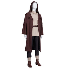 Halloweez Obi-Wan Kenobi 2022 Cosplay Costume Set for Men - Authentic Star Wars Jedi Outfit - Halloweez