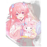 World Color Stage Momoi Airi Sanrio Collaboration Costume - Princess Style Women's Cosplay Outfit - Halloweez