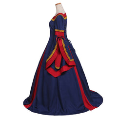 Women's Spring Medieval Dress Costume - Custom Made Vintage Victorian Renaissance Gown for Carnival Party by Halloweez - Halloweez
