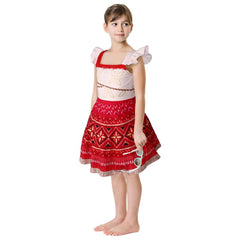 Moana Cosplay Beach Dress Costume for Women Girls Halloween Party Performance - Halloweez
