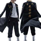 Official Manjiro Sano Mikey Tokyo Revengers Cosplay Costume Outfit Set - Halloweez