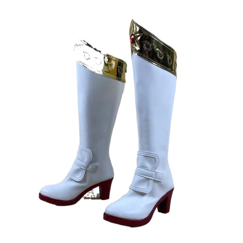 Identity V Cheerleader Cosplay Shoes - Fifth Personality Lala Team Purple Skin Anime Exhibition Performance Shoes - Halloweez