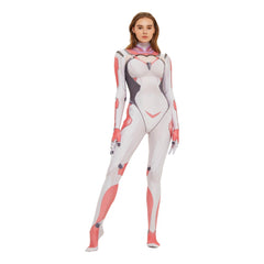 King Daji Cosplay Costume Pink Time Skin Sexy Tight Performance Clothing for Honor of Kings Fans - Halloweez