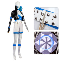 Marvel Contest 2D Anime Cosplay Costume - Ice Moon Flower Snow for Female - Halloweez