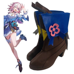 Honkai: Star Rail March 7th Cosplay Shoes for Anime Conventions - Halloweez