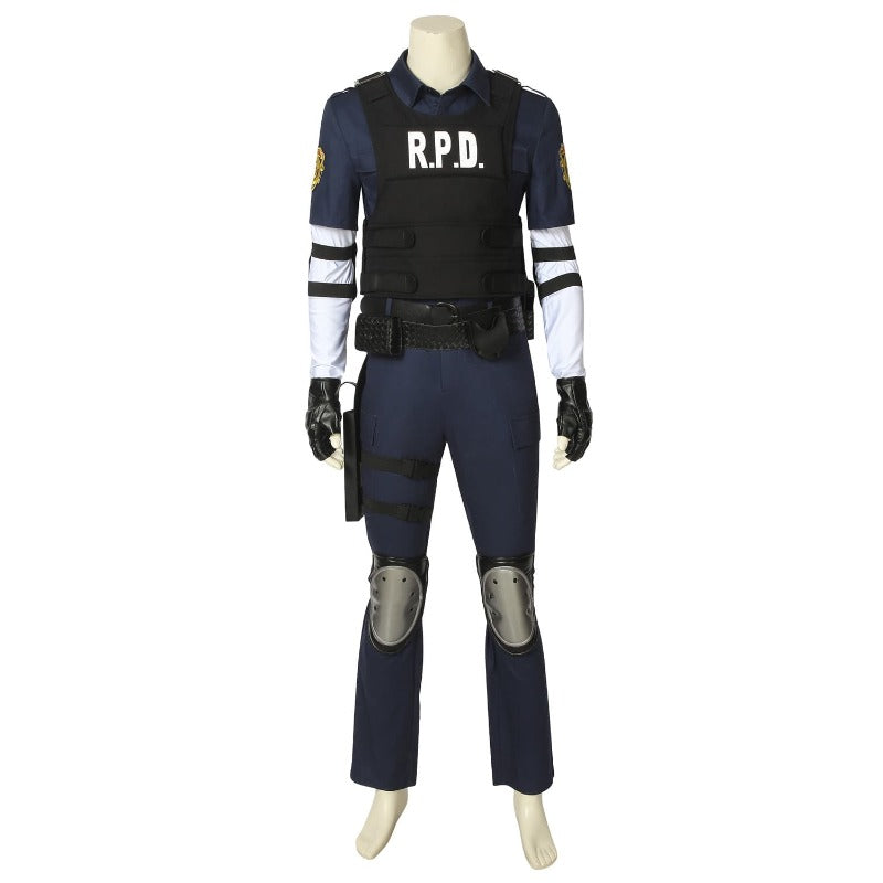 Halloweez Resident Evil Leon Kennedy Cosplay Outfit - Halloweez