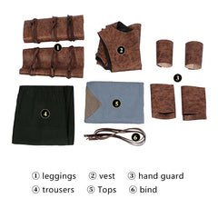 Womens Halloweez Ciri Costume - Witcher Inspired Halloween Outfit for Cosplay Parties - Halloweez