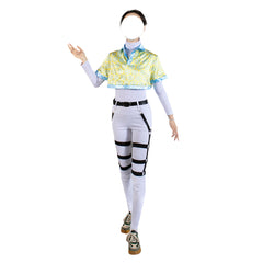 Vtuber Nijisanji Hero Group Hiiro Mai Naru Cosplay Costume for Anime Game Fans - Halloweez