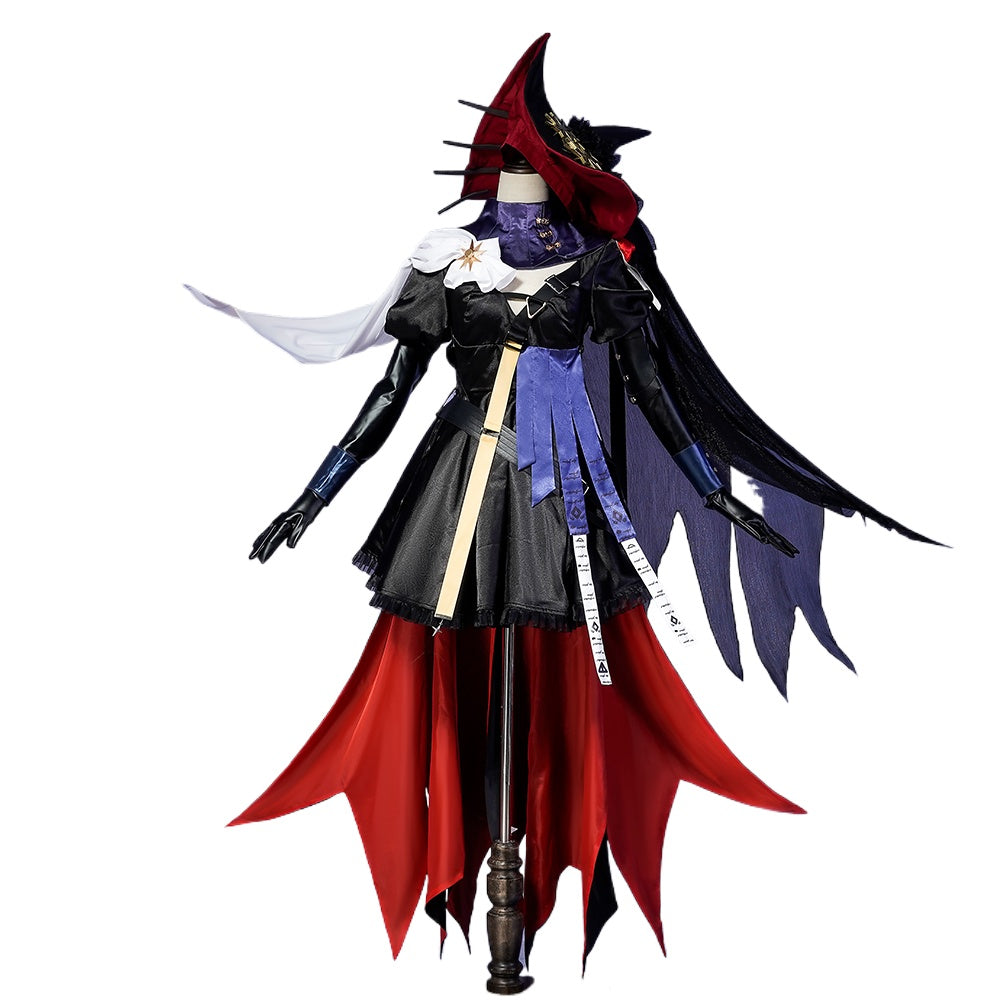 Halloweez Skadi Costume - Born as One - Ghostshark Outfit Premium Cosplay - Halloweez