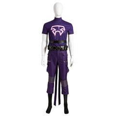 Halloweez The Prowler Miles Cosplay Costume - Purple Spider-Man Outfit - Halloweez