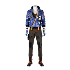 Halloweez Yoru Kiritani Ryō VALORANT Cosplay Costume Set with Accessories for Men - Halloweez