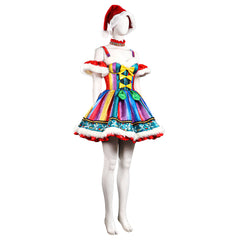 Glimmering Starlight Christmas Costume - A Sequined Festive Dress for Glamorous Holiday Parties - Halloweez