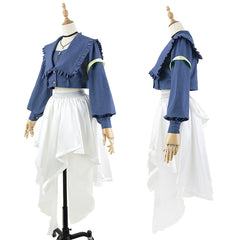 BanG Dream! mygo!!! Chihaya Anon Cosplay Costume Anime Denim Dress Set - Halloweez