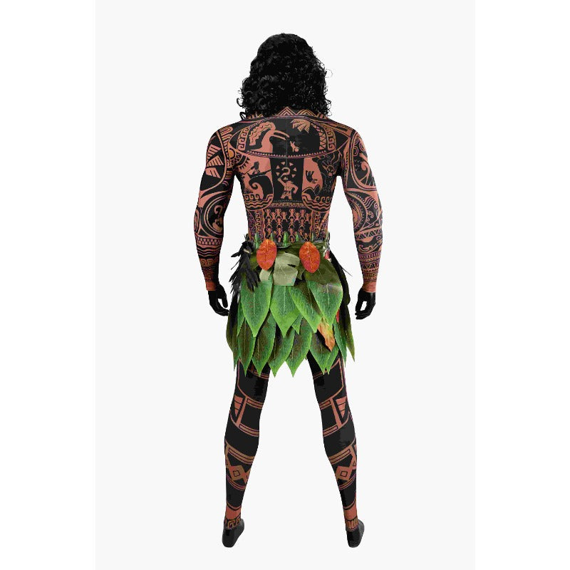 Halloweez Moana Maui Suit - Perfect Cosplay Costume for Adults - Halloweez
