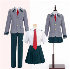 My Hero Academia Shouto Todoroki & Izuku Midoriya Anime School Uniform Cosplay Costume - Halloweez