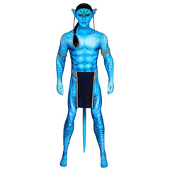 Halloweez Jake Sully Avatar: The Way of Water Male Warrior Costume for Halloween & Special Events - Halloweez