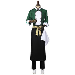 Halloweez NRC Chef Silver Cosplay Costume Set - Customized for Your Perfect Fit - Halloweez