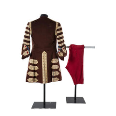 Halloweez 18th Century Nobleman Suit - 1720s Royal Court Medieval Victorian Prince Uniform | Cosplay - Halloweez