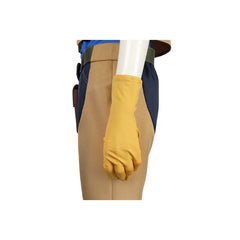 Halloweez Showtime Cowgirl Peach Kids Cosplay Costume for Super Mario Fans - Halloweez