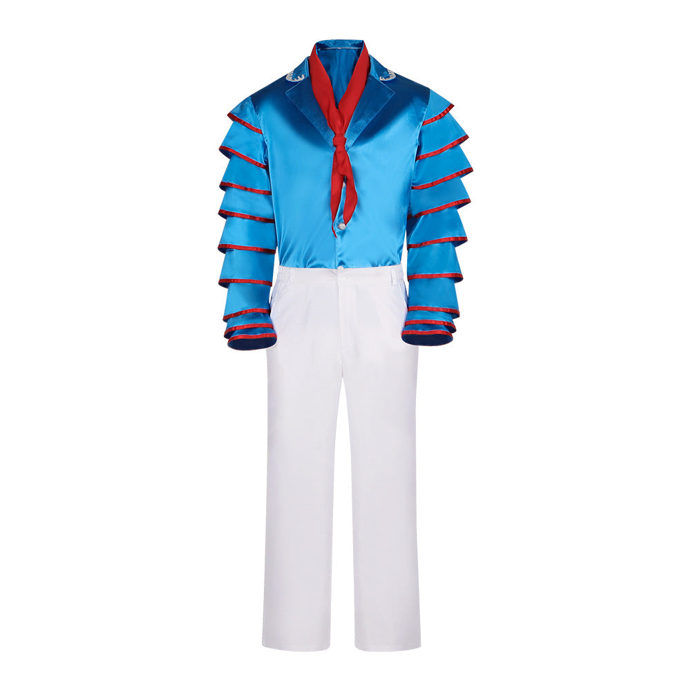 The Mask Cosplay Costume Stanley Stage Performance Halloween Outfit - Halloweez