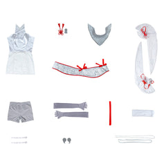 Halloweez - Hu Tao Cosplay Costume from Naraka Game with Tu Yu Waist Accessories for Women - Halloweez