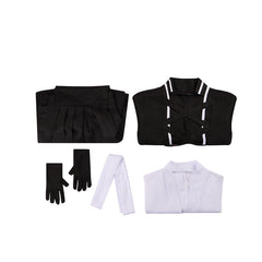 Bleach Ichigo Kurosaki Cosplay Costume - Hollowfication Robe with Cloak - Halloweez